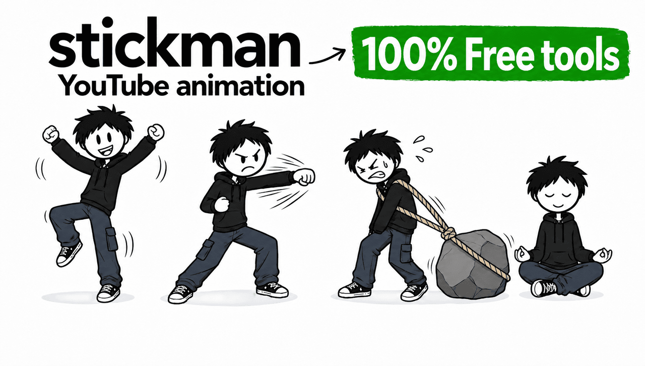 YouTube stickman animation 