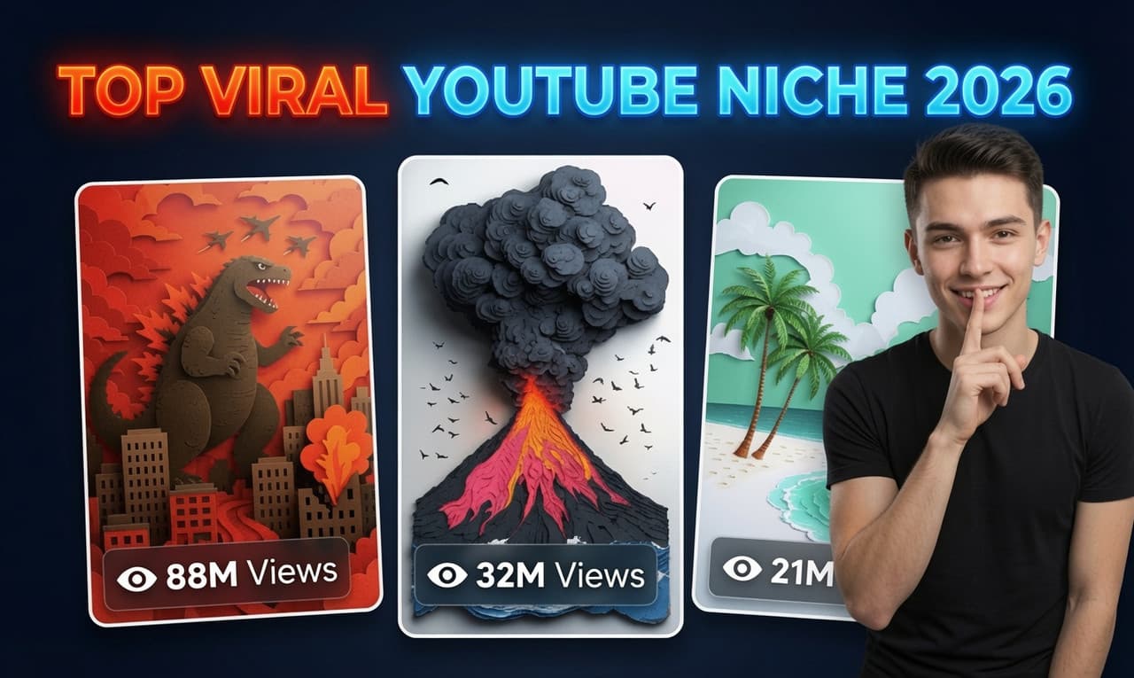 Top viral YouTube niches 2026
